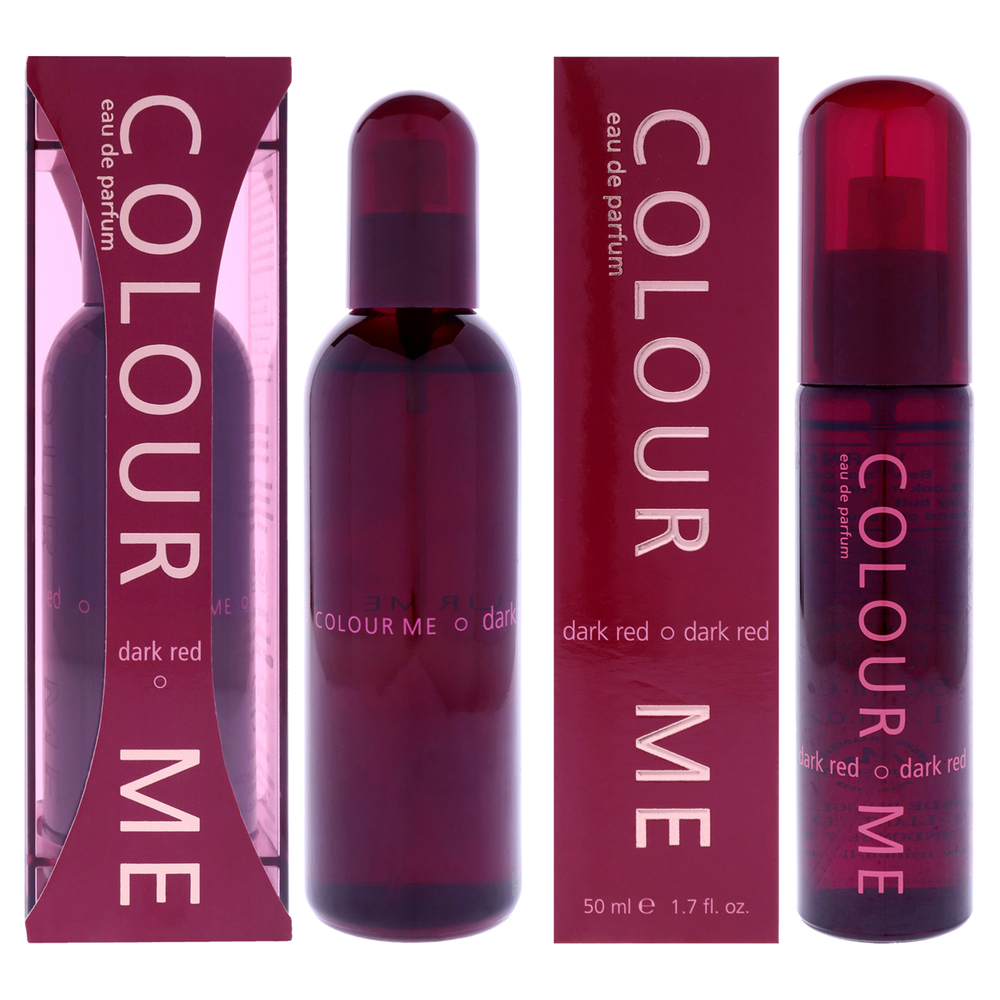 Colour Me Dark Red Kit by Milton Lloyd for Women - 2 Pc Kit 1.7oz